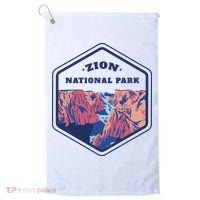 Zion National Park Golf Towel thumb 0