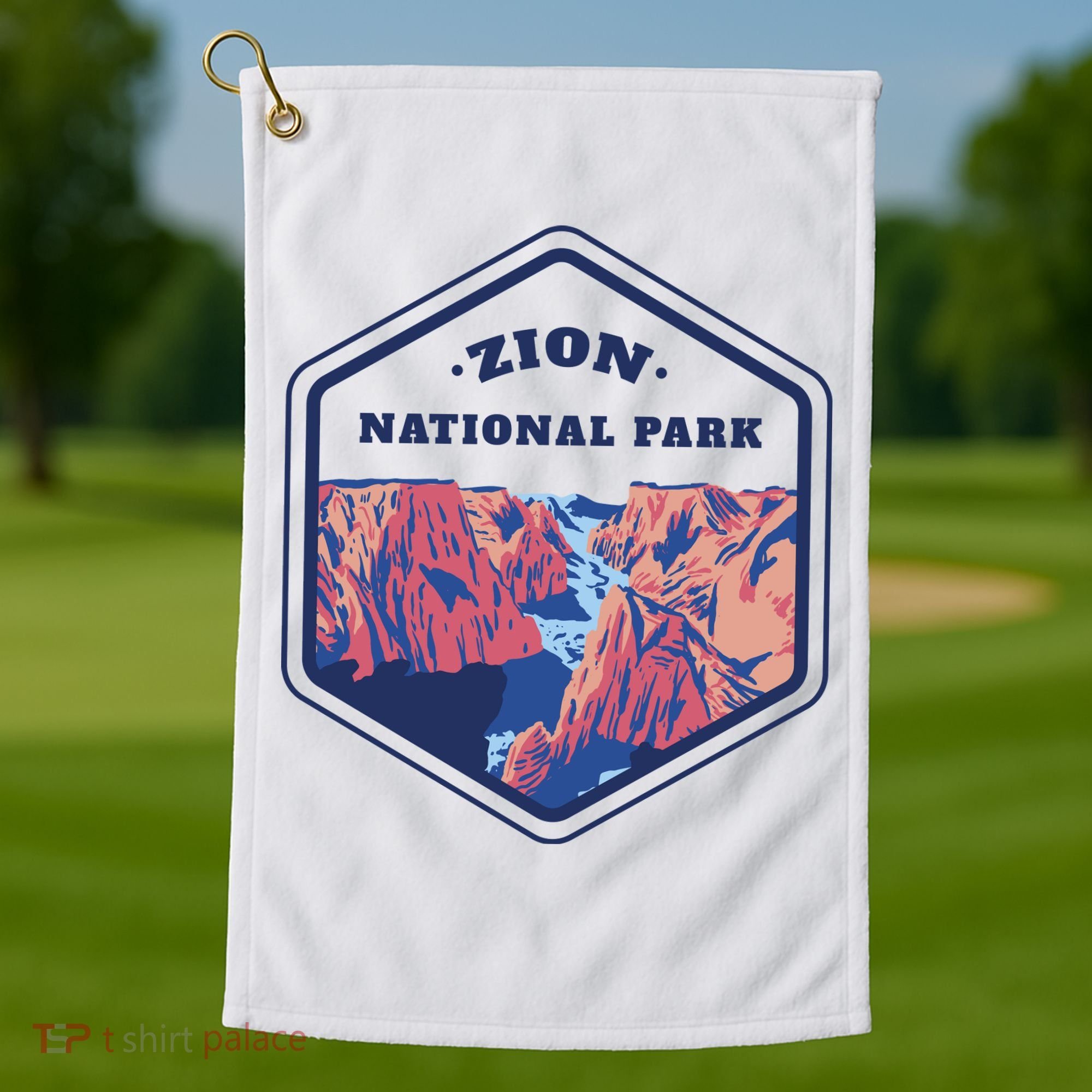 Zion National Park Golf Towel