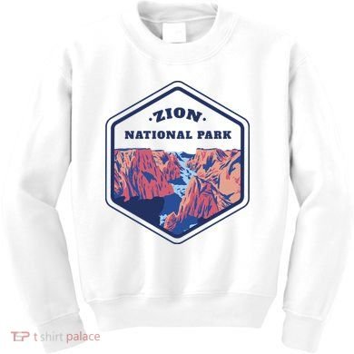Zion National Park Kids Sweatshirt