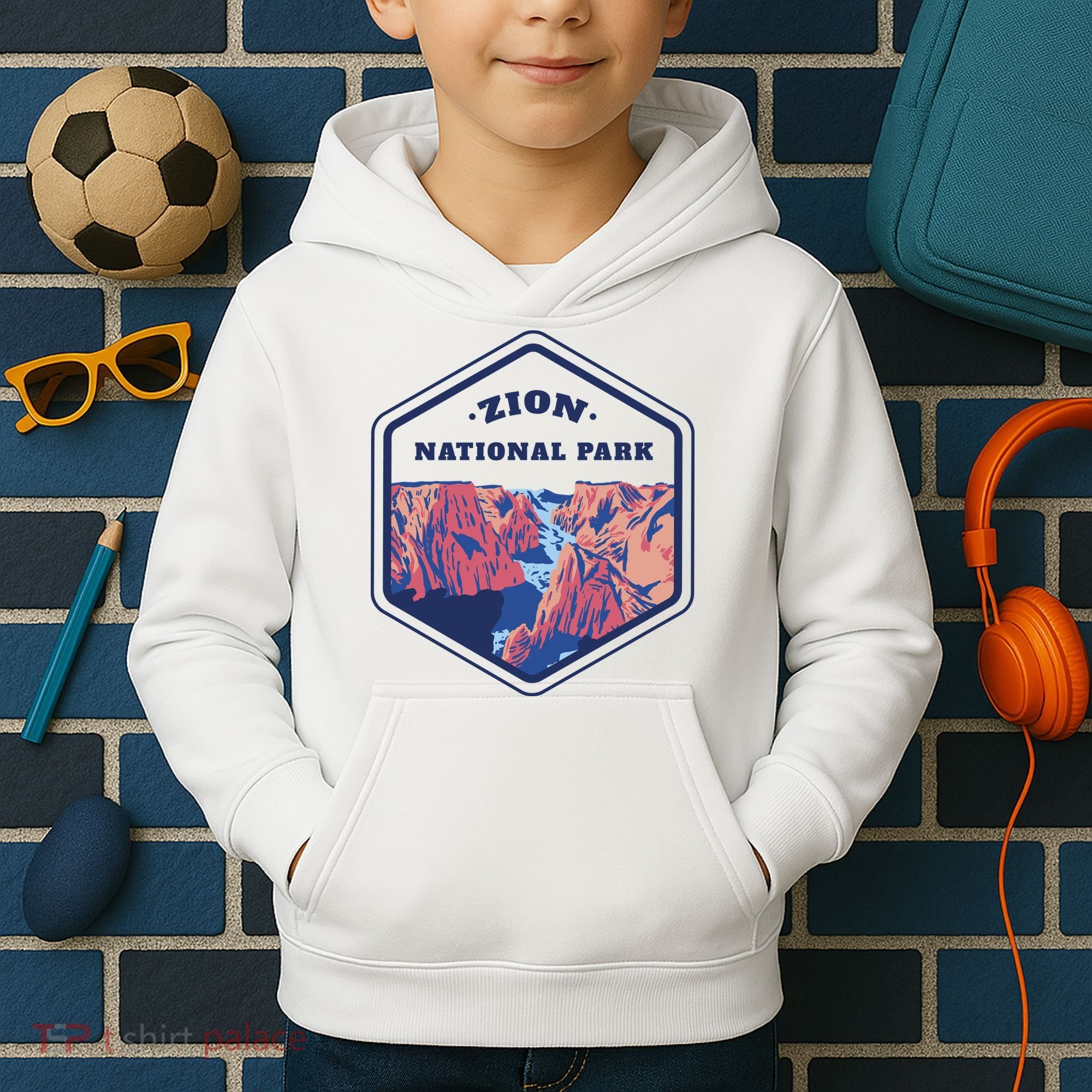 Zion National Park Kids Hoodie