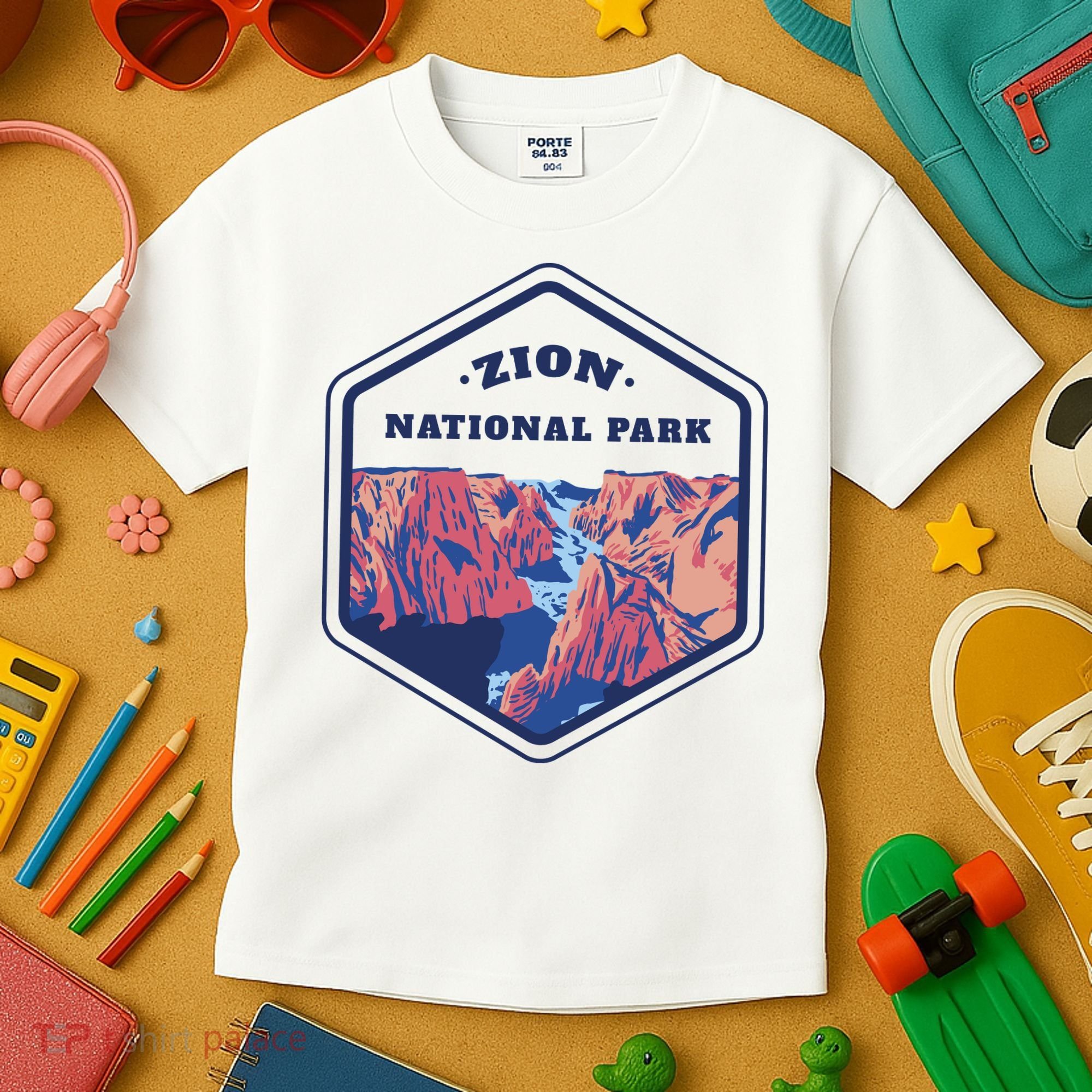 Zion National Park Kids T-Shirt