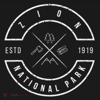 Zion National Park Utah Emblem Ut Souvenir Coaster thumb 2