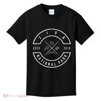 Zion National Park Utah Emblem Ut Souvenir Kids T-Shirt thumb 0