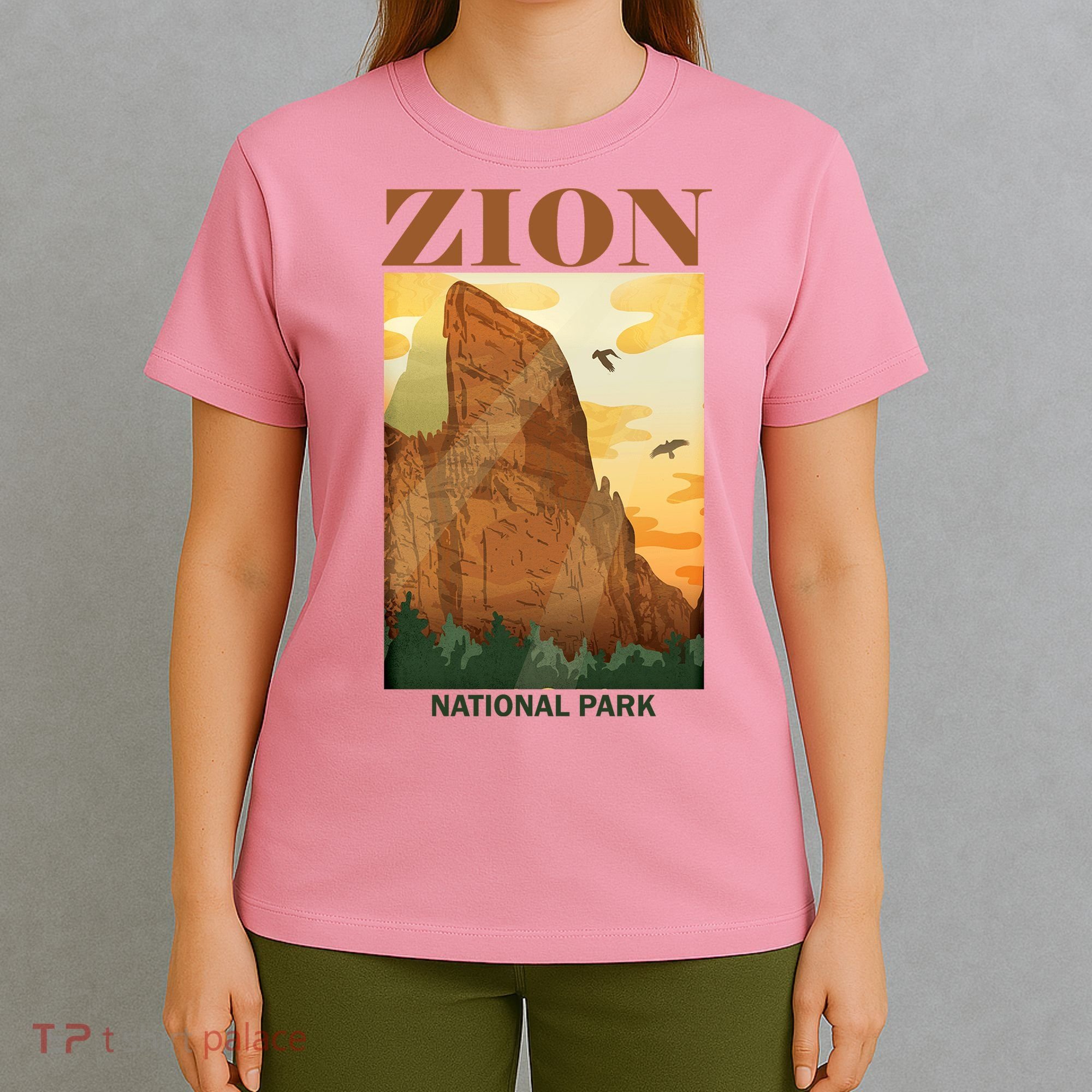Zion National Park Vintage T-Shirt