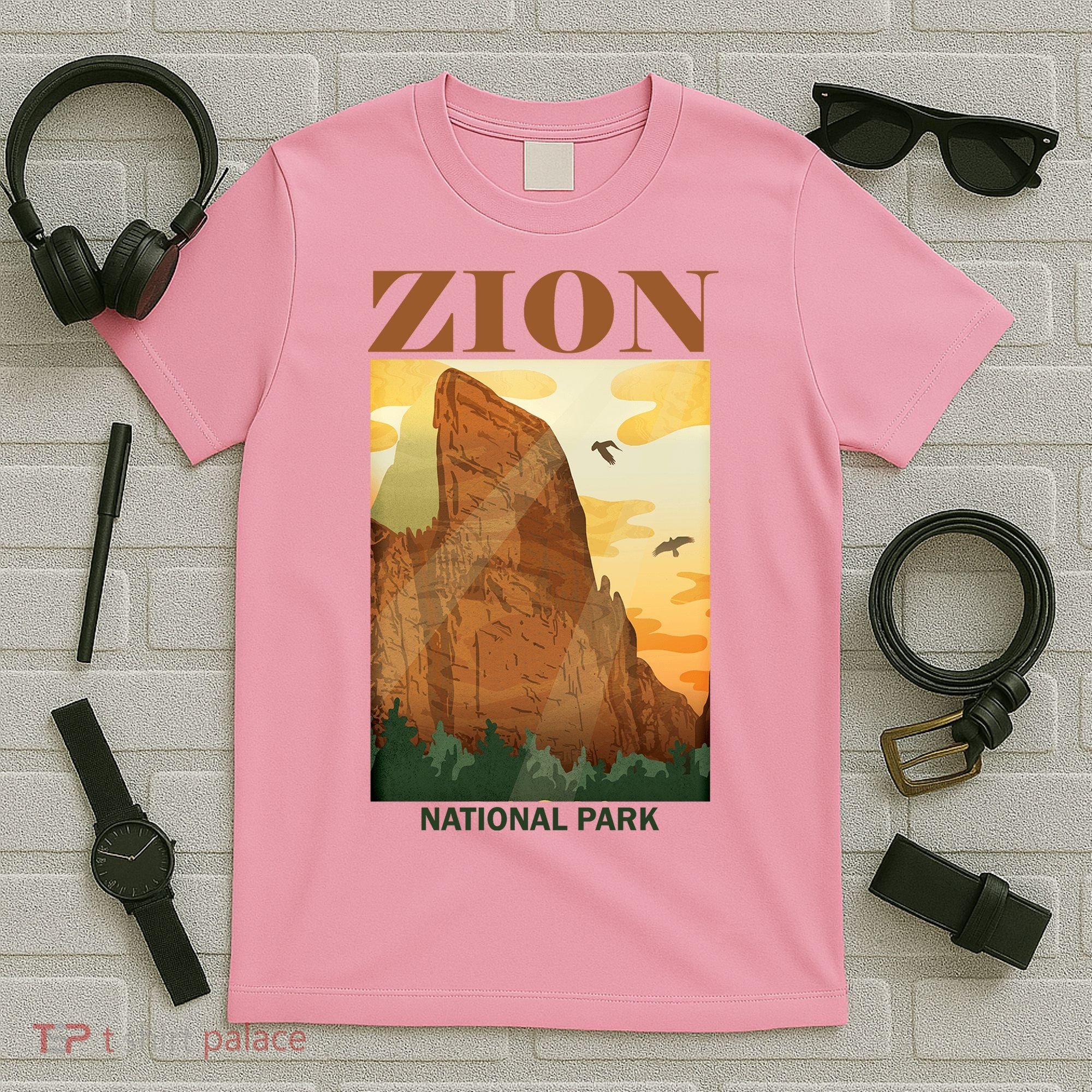 Zion National Park Vintage T-Shirt