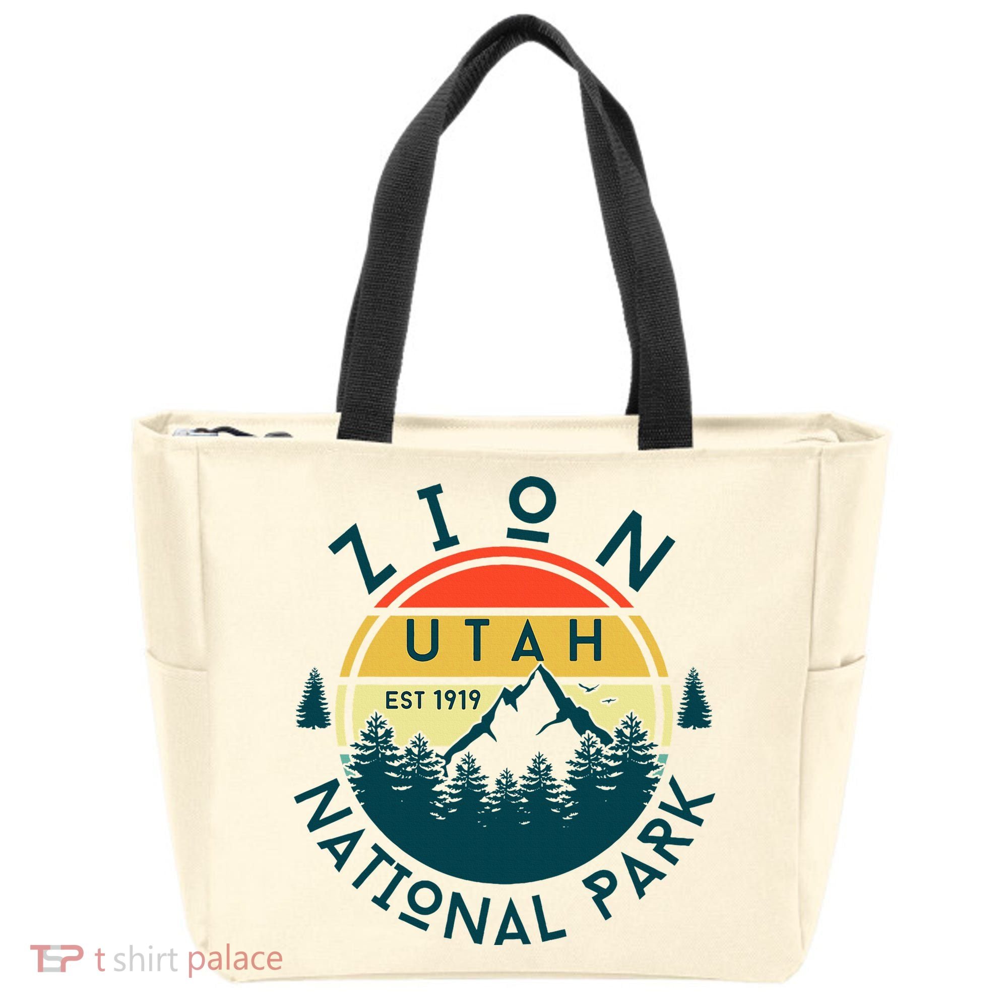 Zion National Park Utah Nature Hiking Outdoors Tote Bag