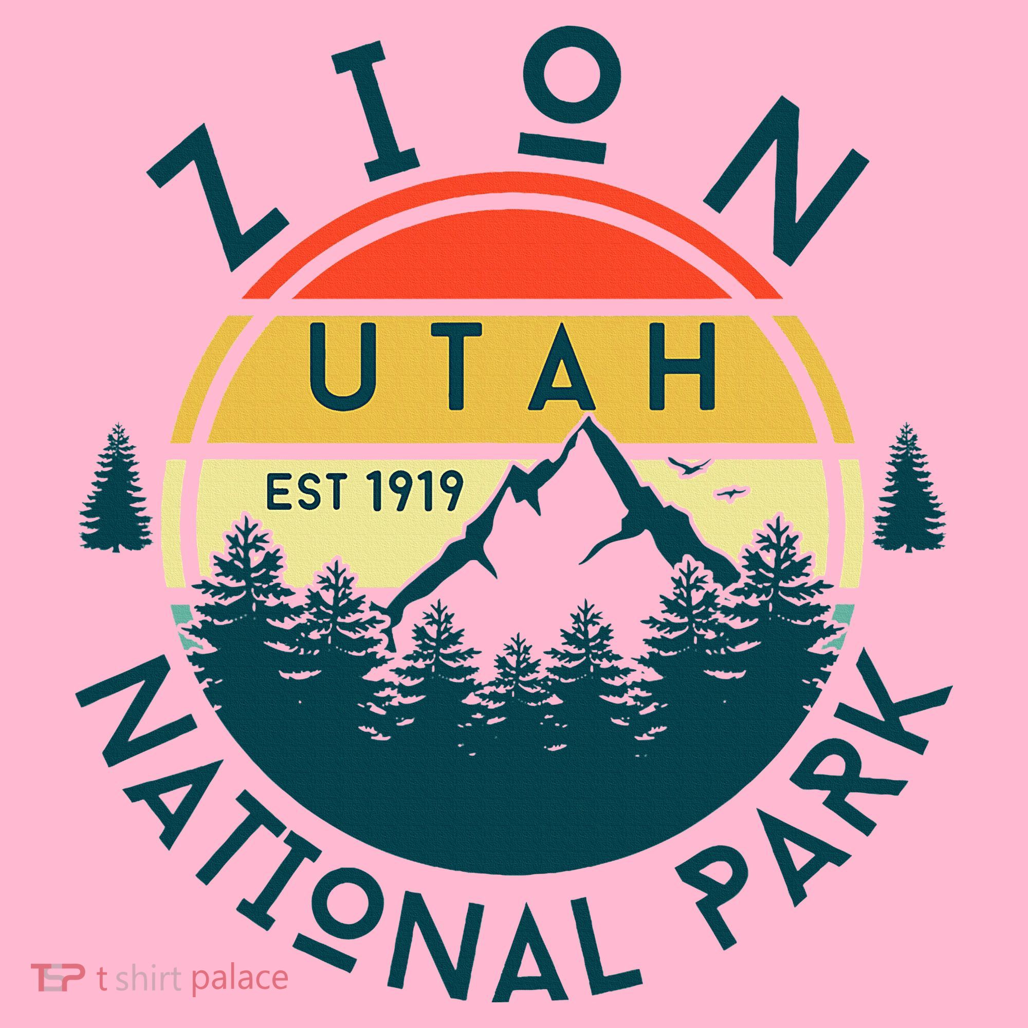 Zion National Park Utah Nature Hiking Outdoors Coaster