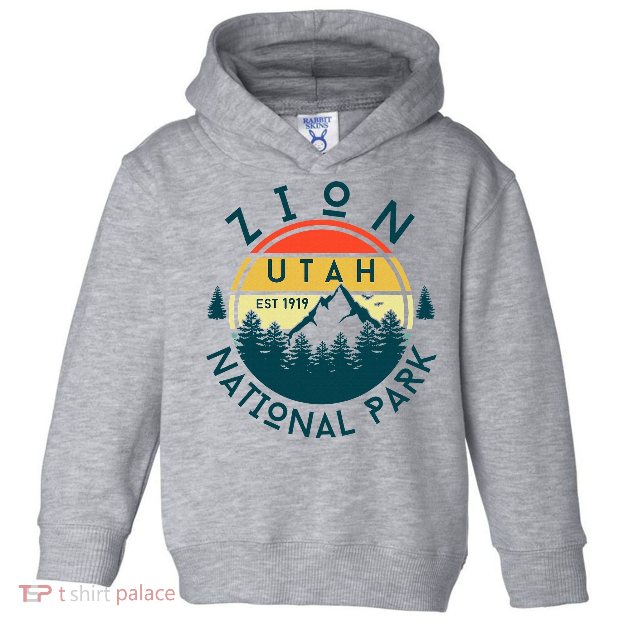 Zion National Park Utah Nature Hiking Outdoors Toddler Hoodie