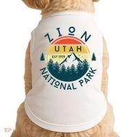 Zion National Park Utah Nature Hiking Outdoors Doggie Tank thumb 0