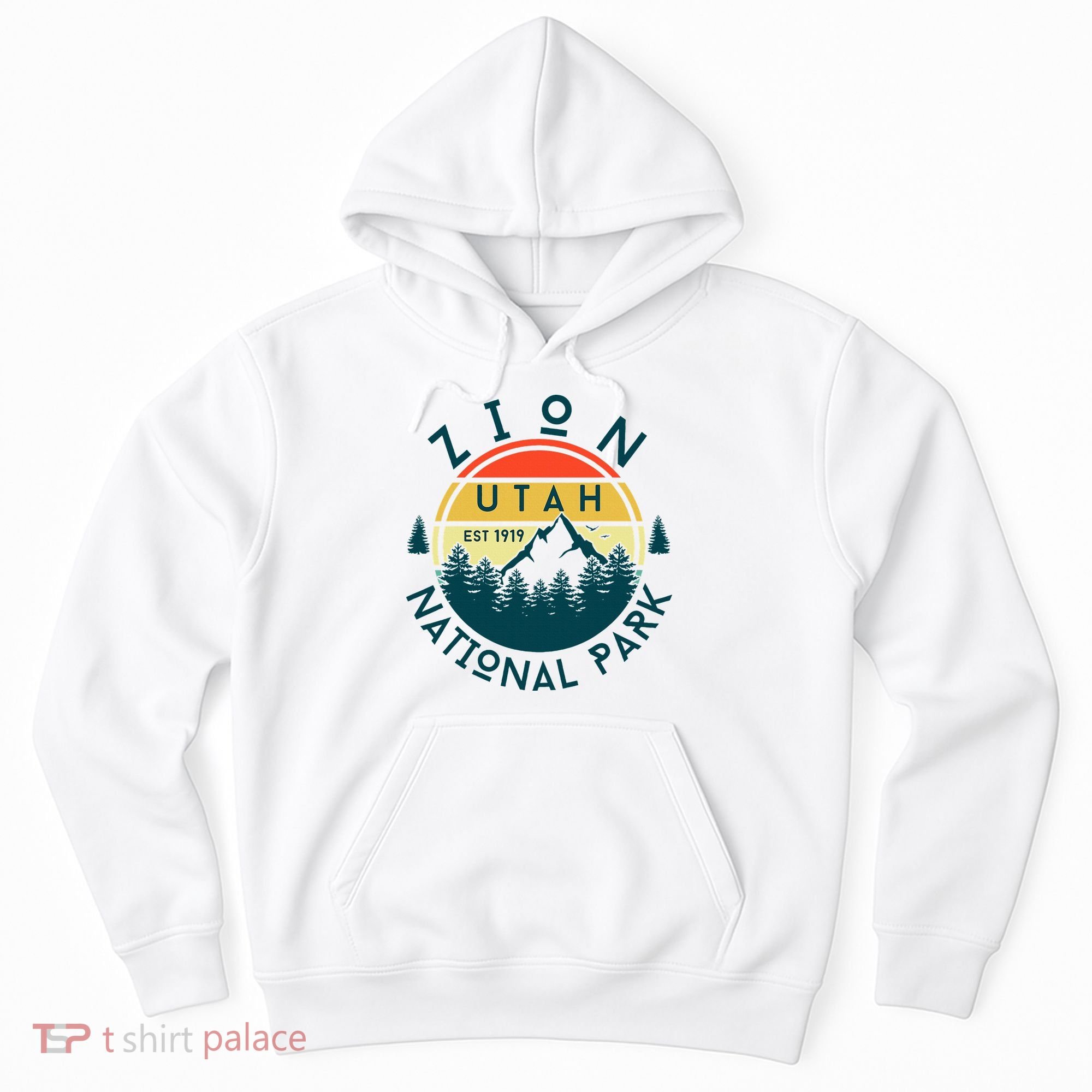 Zion National Park Utah Nature Hiking Outdoors Hoodie