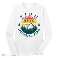 Zion National Park Utah Nature Hiking Outdoors Long Sleeve Shirt thumb 0