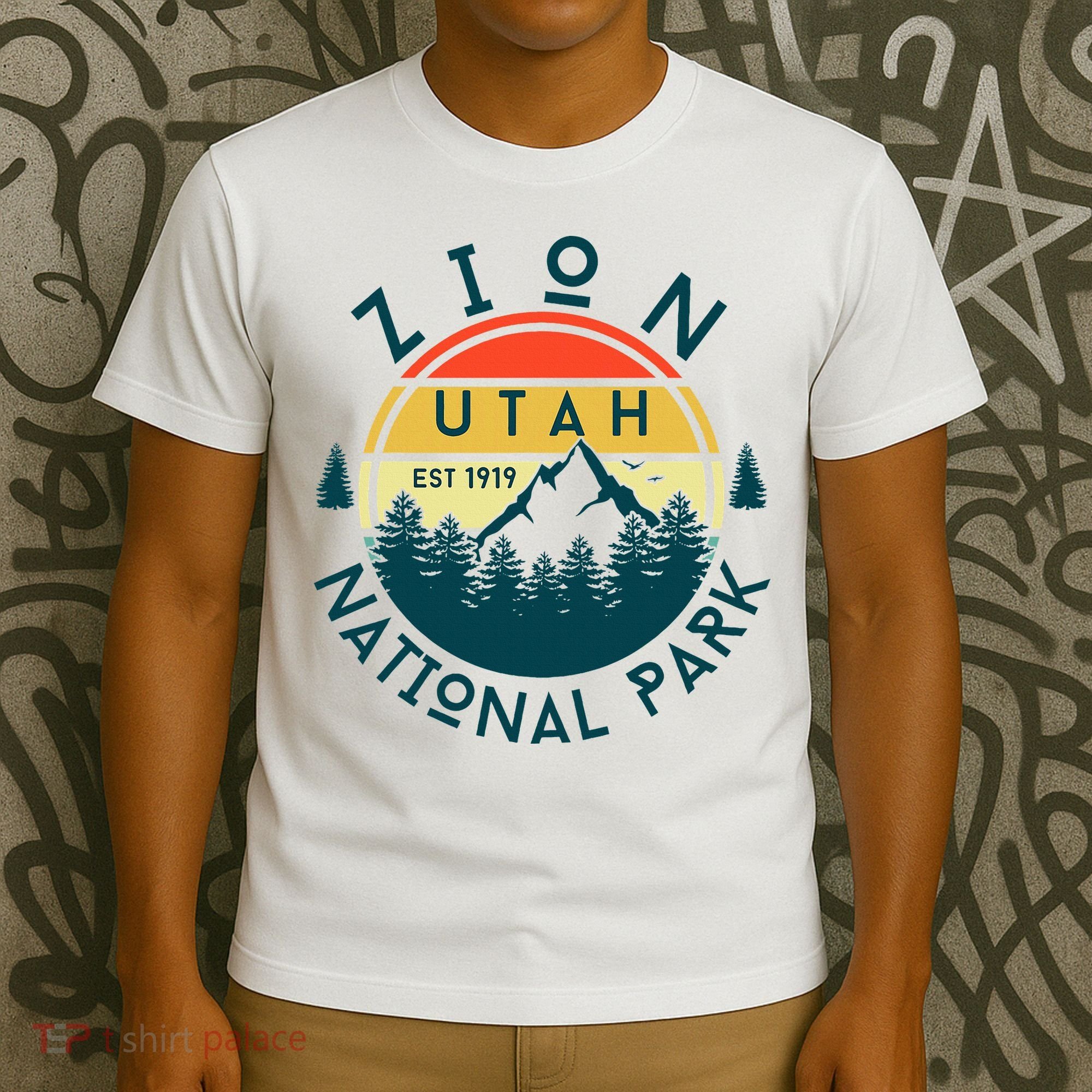 Zion National Park Utah Nature Hiking Outdoors T-Shirt