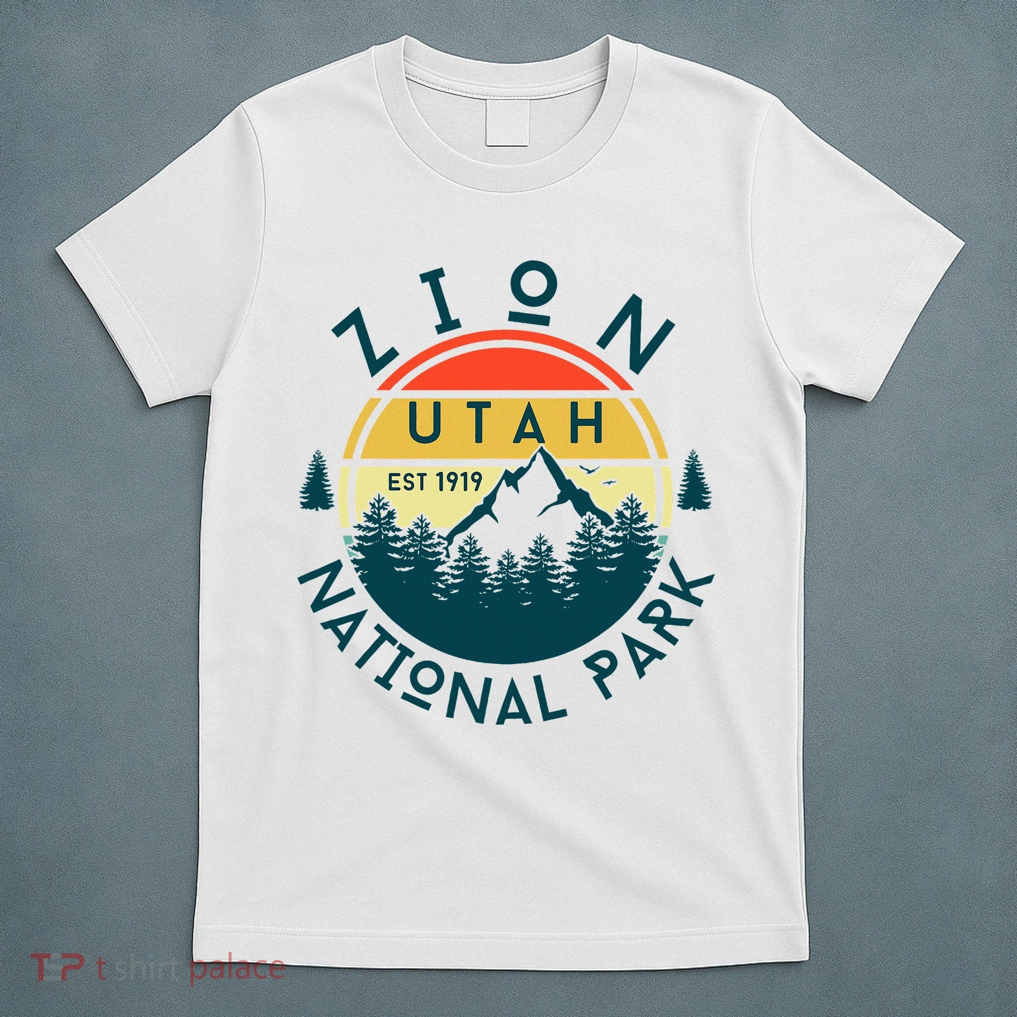 Zion National Park Utah Nature Hiking Outdoors T-Shirt