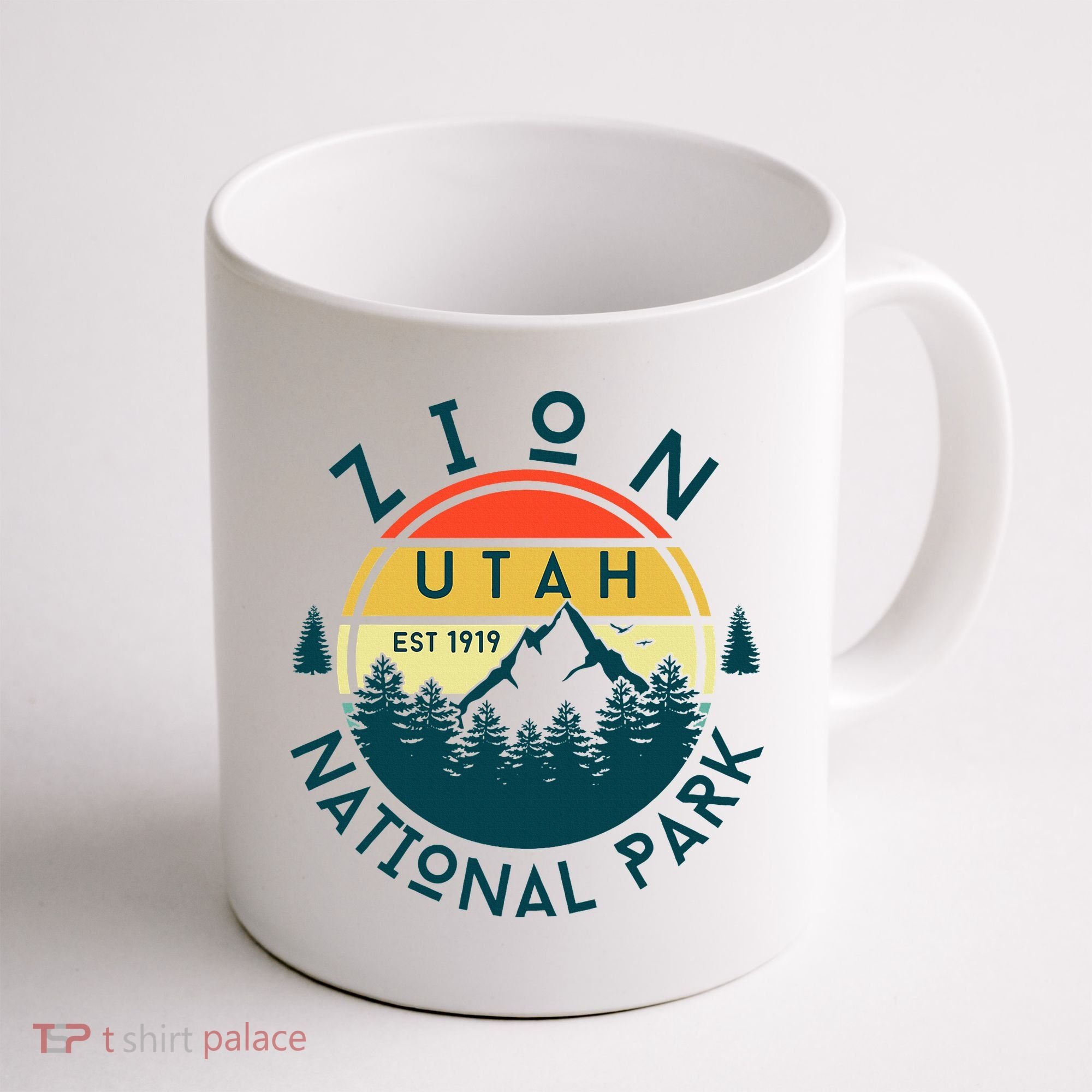 Zion National Park Utah Nature Hiking Outdoors Coffee Mug