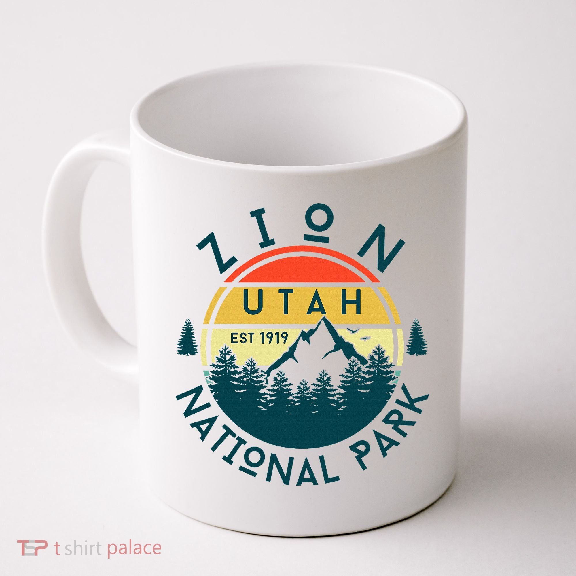 Zion National Park Utah Nature Hiking Outdoors Coffee Mug