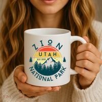 Zion National Park Utah Nature Hiking Outdoors Coffee Mug thumb 3