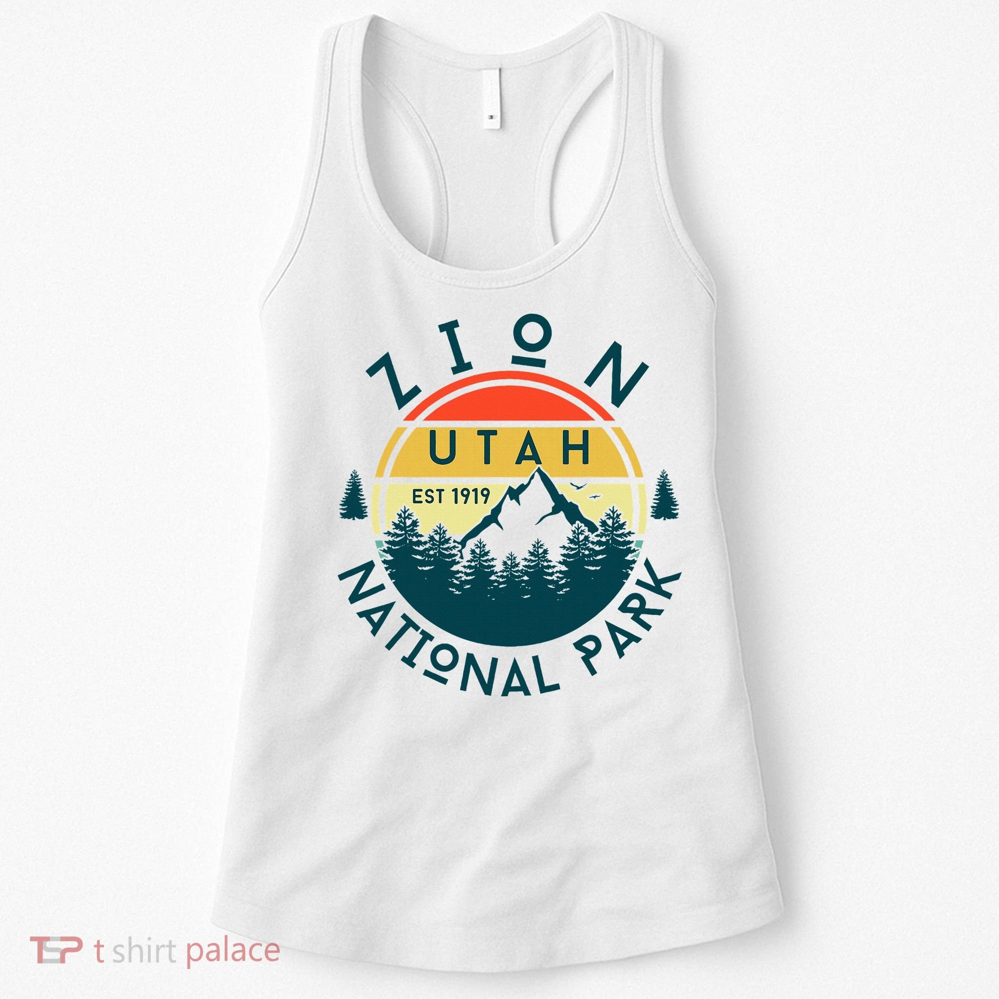 Zion National Park Utah Nature Hiking Outdoors Women's Tank Top