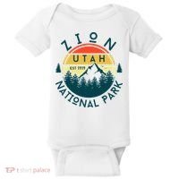 Zion National Park Utah Nature Hiking Outdoors Baby Bodysuit thumb 0