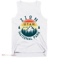 Zion National Park Utah Nature Hiking Outdoors Tank Top thumb 0