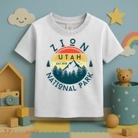 Zion National Park Utah Nature Hiking Outdoors Toddler T-Shirt thumb 3