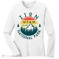 Zion National Park Utah Nature Hiking Outdoors Women's Long Sleeve Shirt thumb 0
