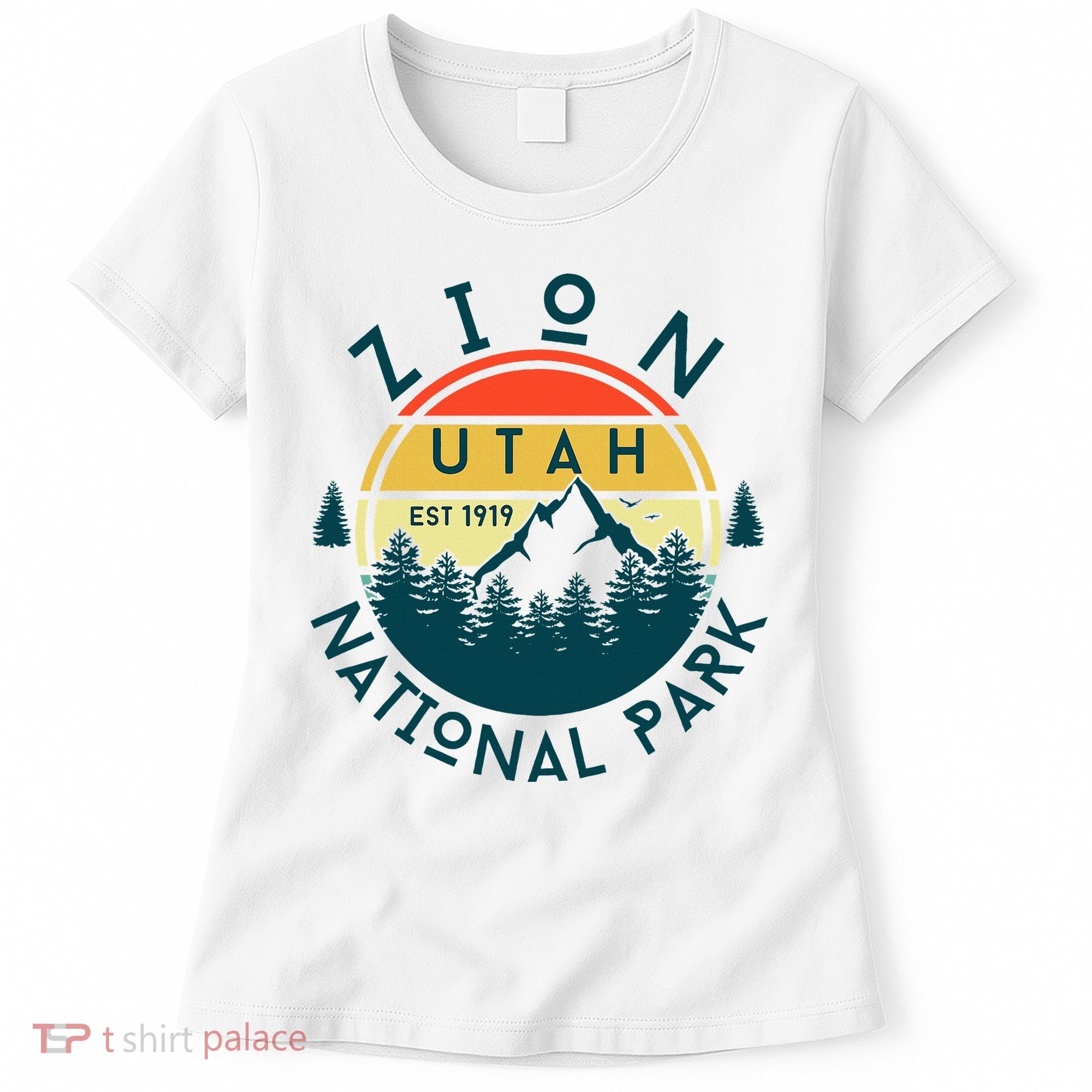 Zion National Park Utah Nature Hiking Outdoors Women's T-Shirt