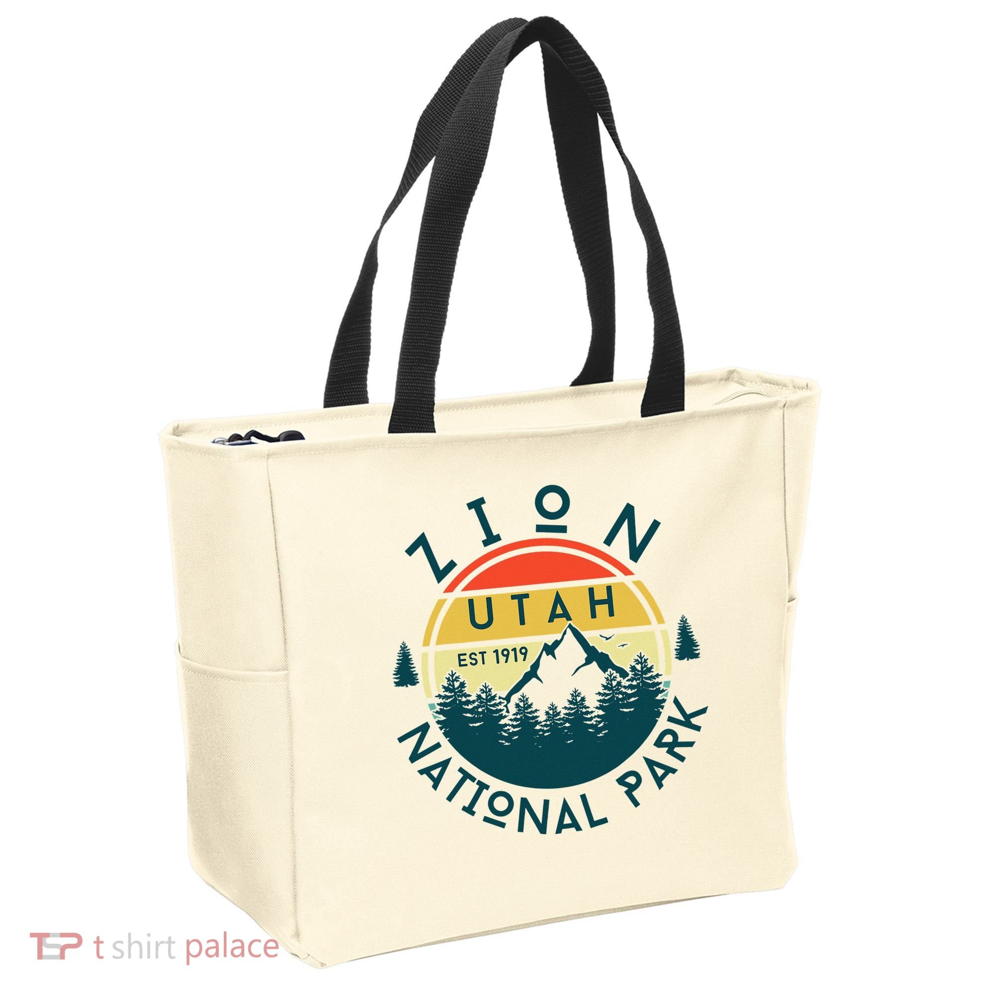 Zion National Park Utah Nature Hiking Outdoors Tote Bag