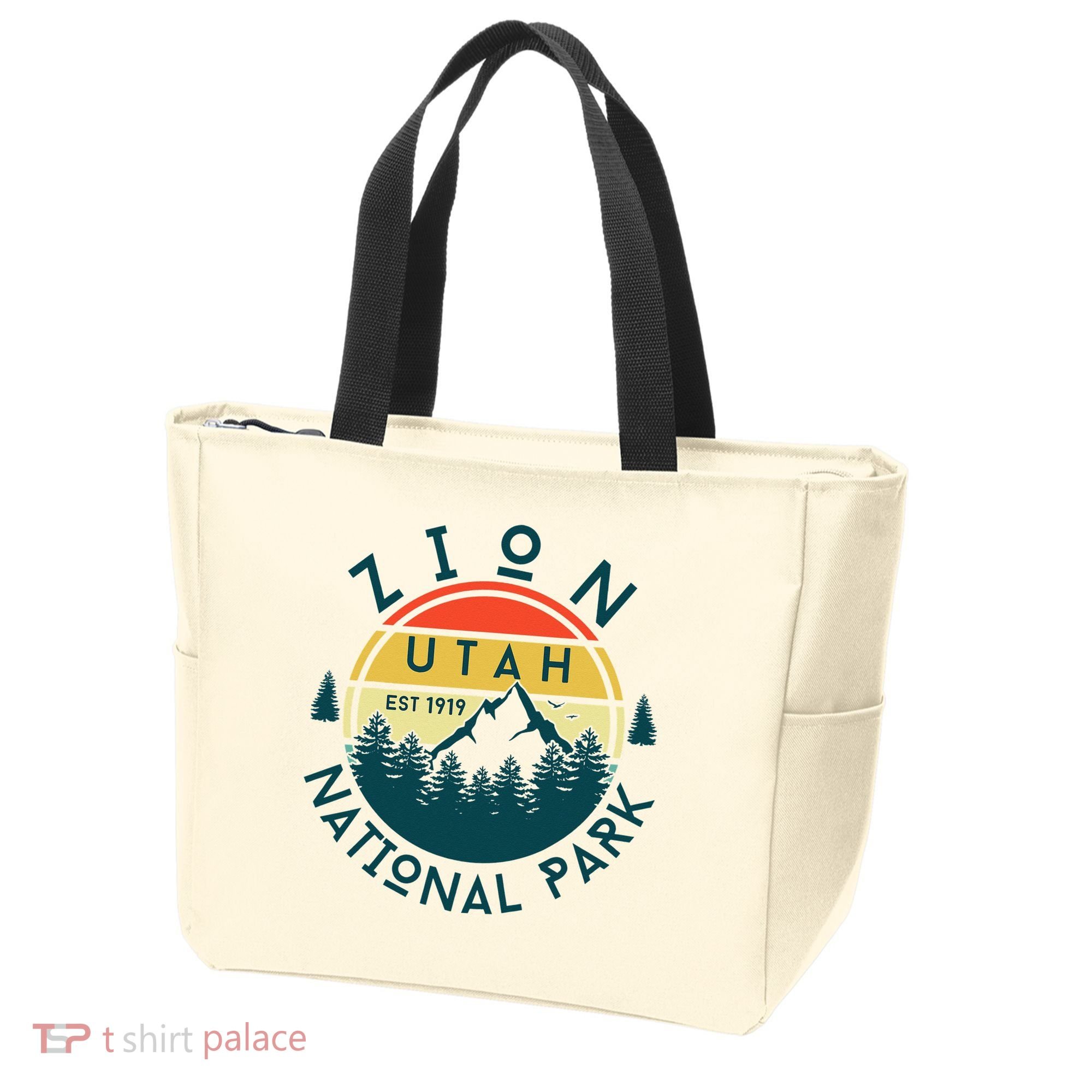 Zion National Park Utah Nature Hiking Outdoors Tote Bag