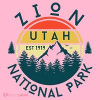 Zion National Park Utah Nature Hiking Outdoors Coaster thumb 2