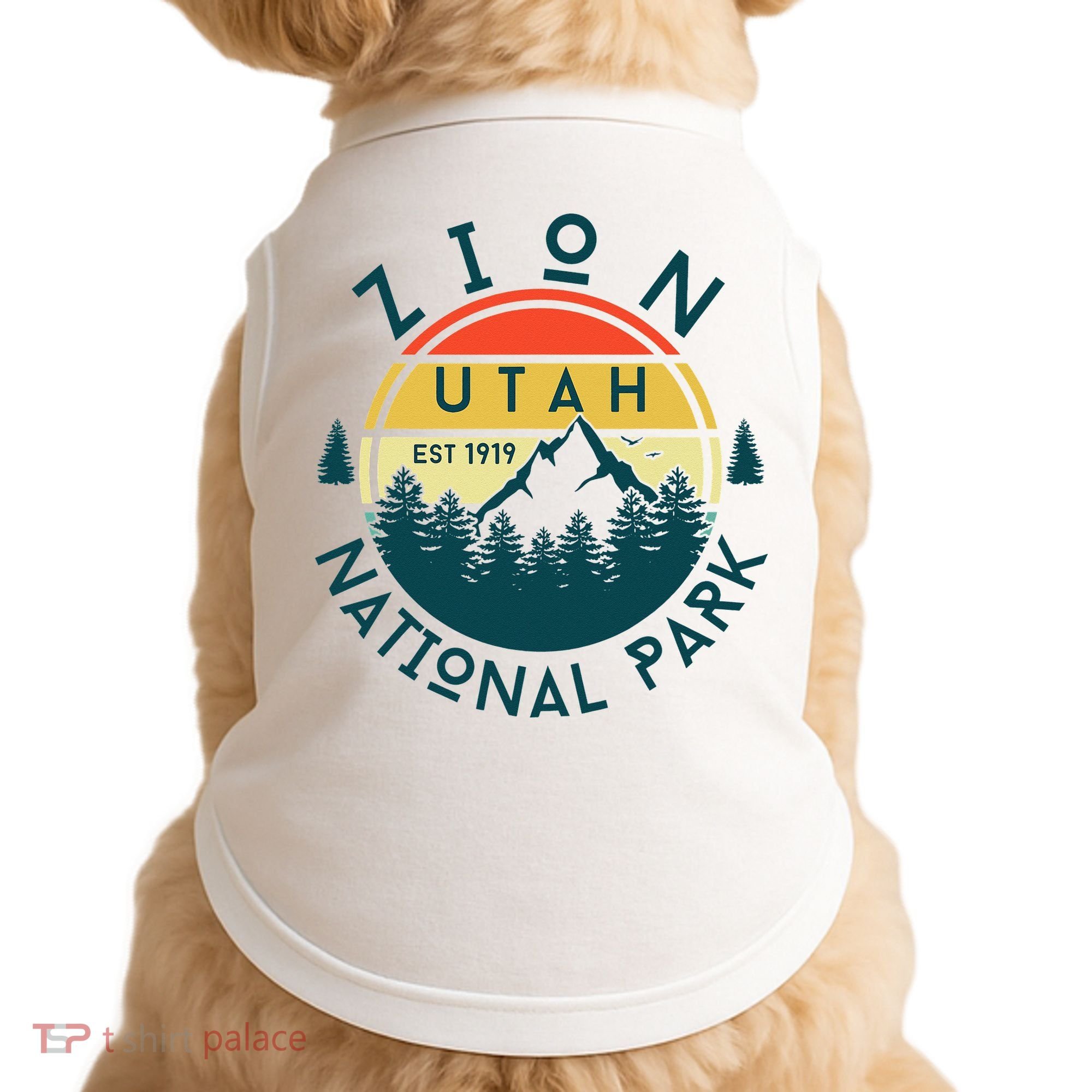 Zion National Park Utah Nature Hiking Outdoors Doggie Tank