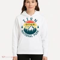 Zion National Park Utah Nature Hiking Outdoors Hoodie thumb 5