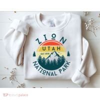 Zion National Park Utah Nature Hiking Outdoors Sweatshirt thumb 2
