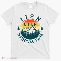 Zion National Park Utah Nature Hiking Outdoors T-Shirt thumb 0