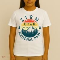Zion National Park Utah Nature Hiking Outdoors T-Shirt thumb 4