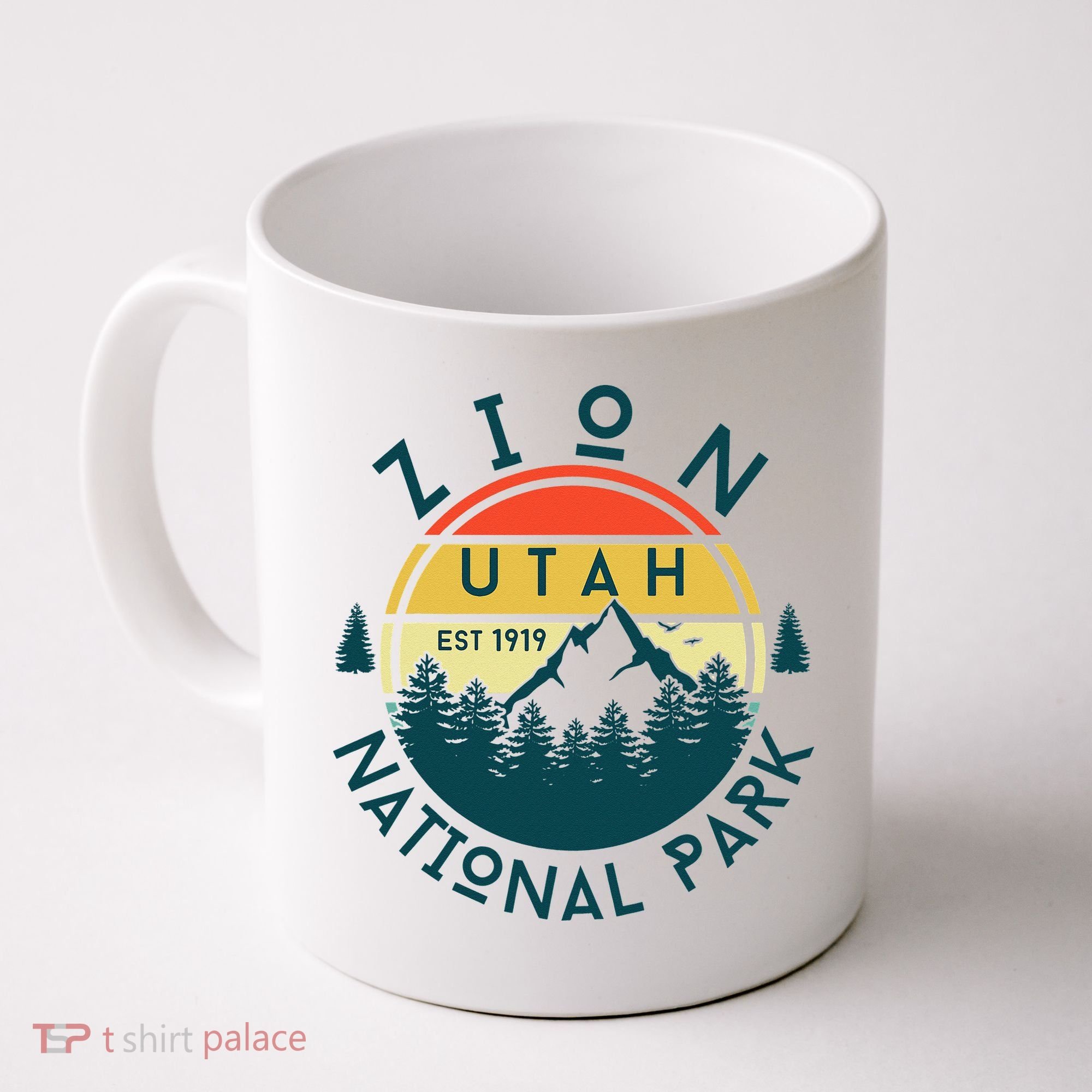 Zion National Park Utah Nature Hiking Outdoors Coffee Mug