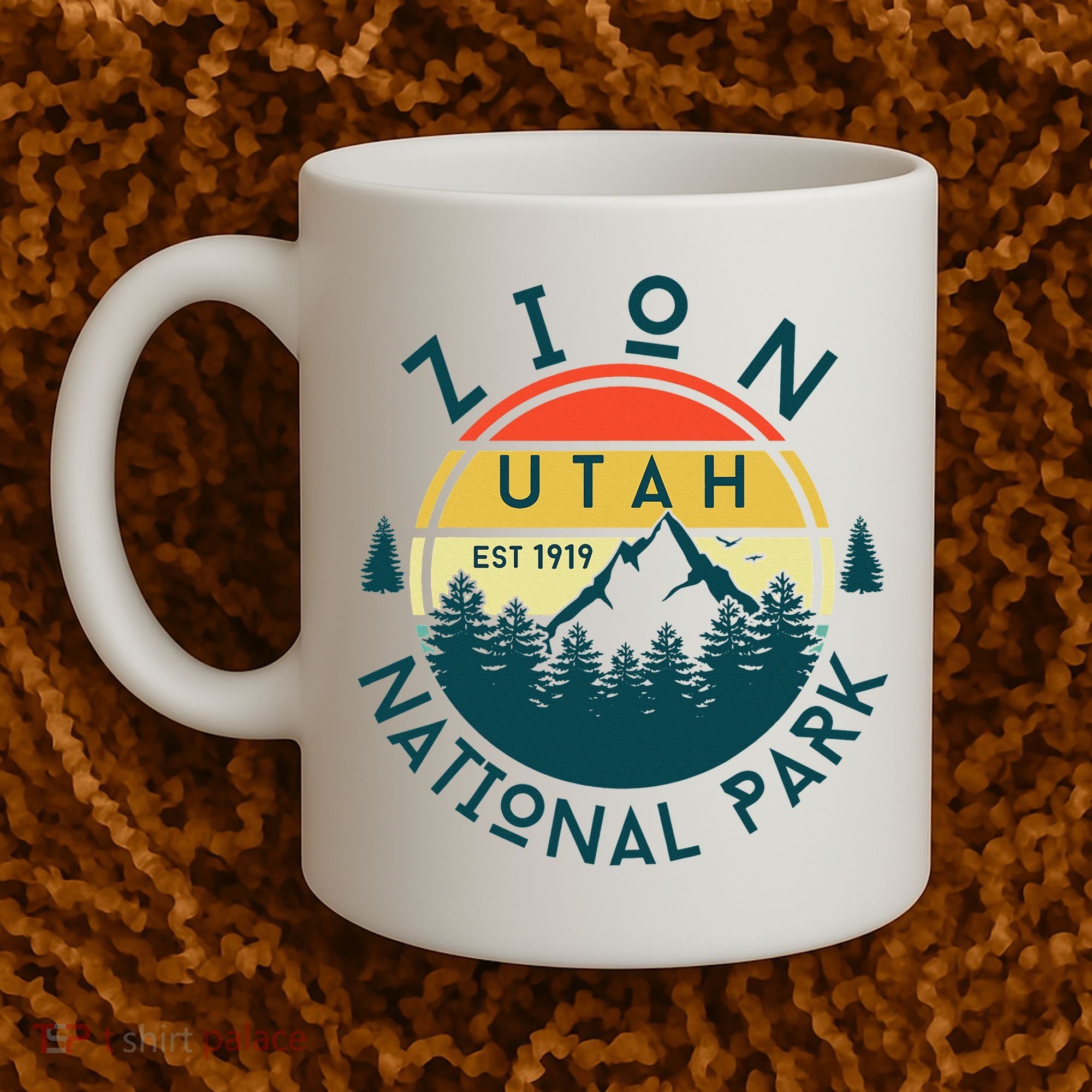 Zion National Park Utah Nature Hiking Outdoors Coffee Mug