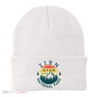 Zion National Park Utah Nature Hiking Outdoors Beanie thumb 0