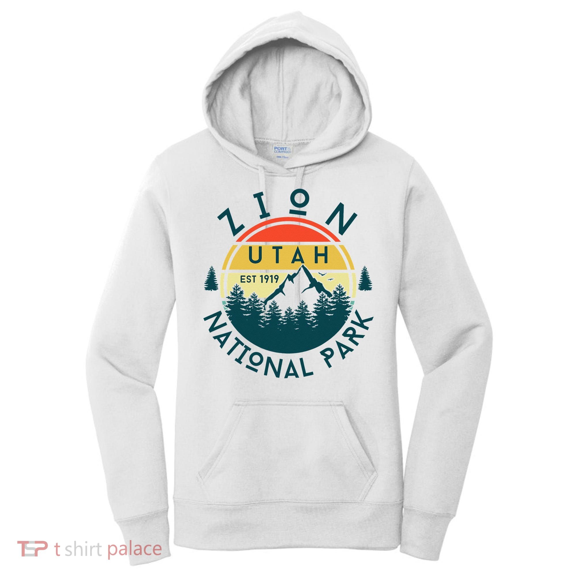 Zion National Park Utah Nature Hiking Outdoors Women's Hoodie