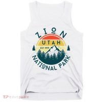 Zion National Park Utah Nature Hiking Outdoors Tank Top thumb 0