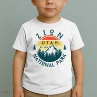 Zion National Park Utah Nature Hiking Outdoors Toddler T-Shirt thumb 2