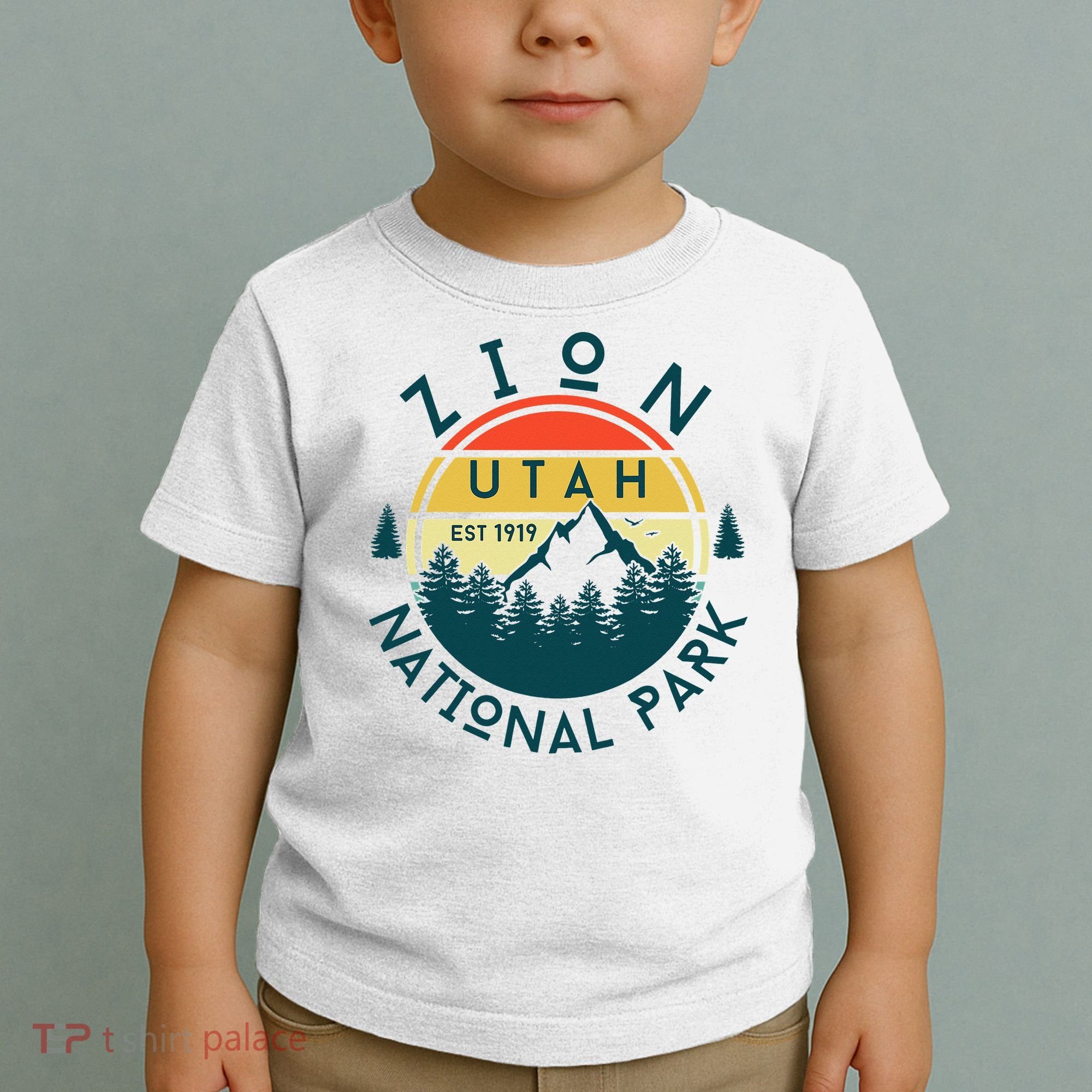Zion National Park Utah Nature Hiking Outdoors Toddler T-Shirt