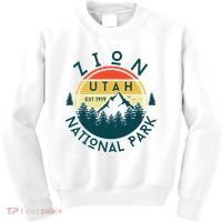 Zion National Park Utah Nature Hiking Outdoors Kids Sweatshirt thumb 0