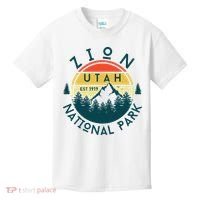 Zion National Park Utah Nature Hiking Outdoors Kids T-Shirt thumb 0