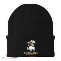 Zion National Park Utah Usa Bison Buffalo Beanie thumb 0