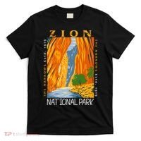 Zion National Park Utah Vintage The Narrows T-Shirt thumb 0