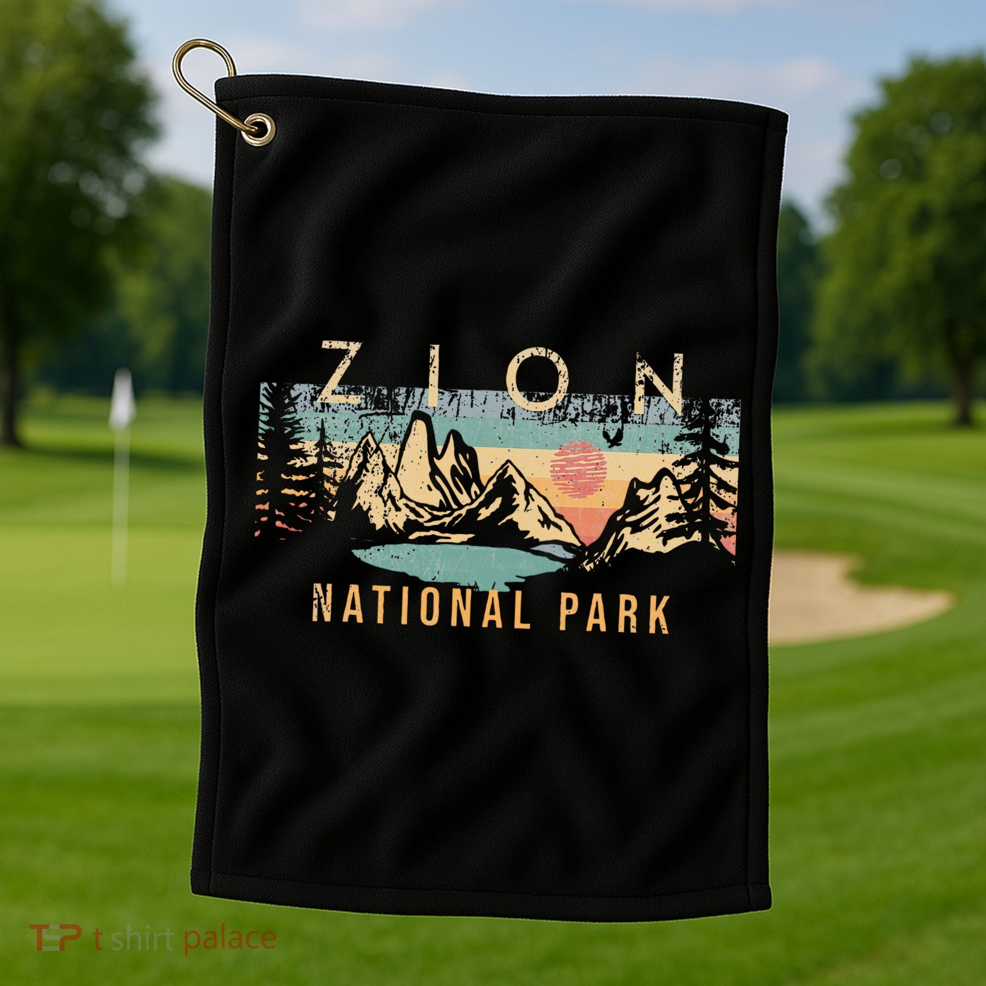 Zion National Park Golf Towel