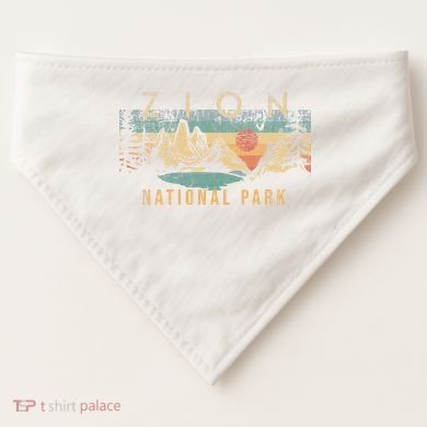 Zion National Park USA-Made Doggie Bandana