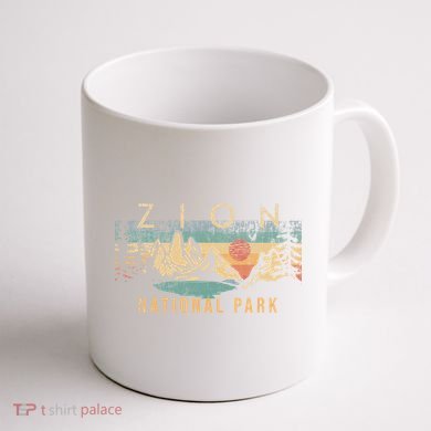 Zion National Park Coffee Mug back