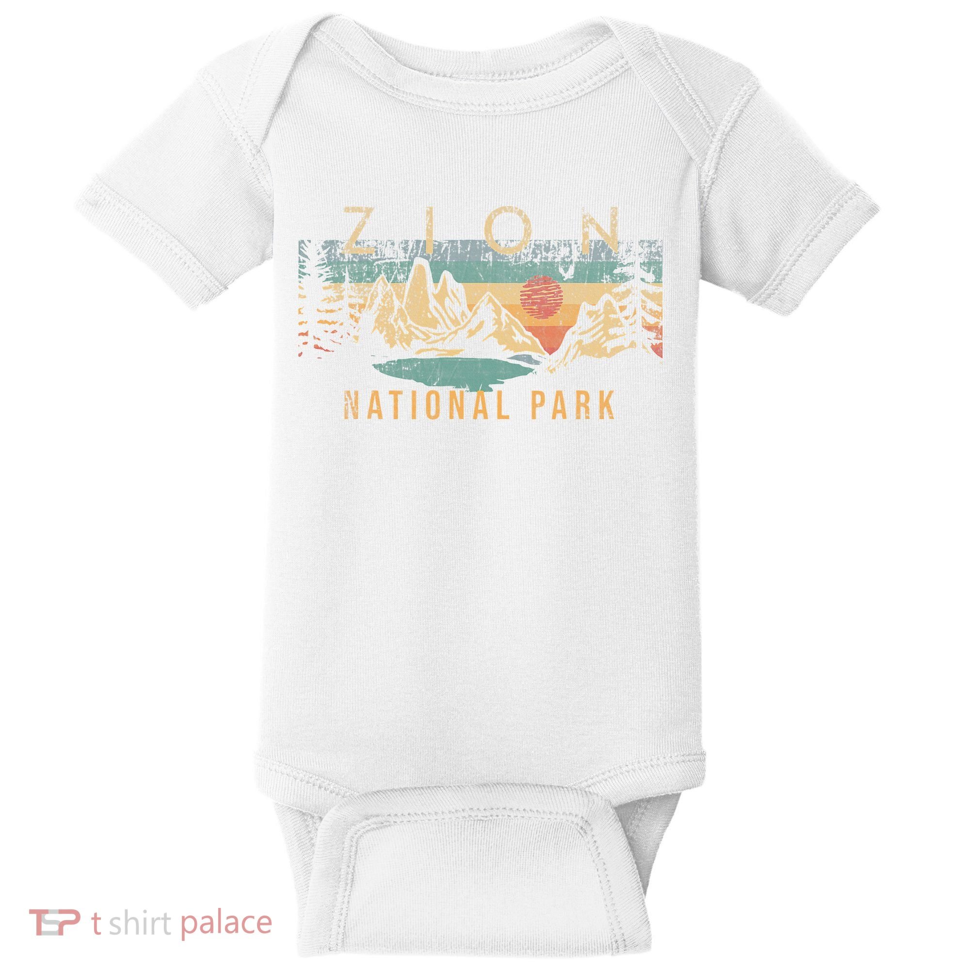 Zion National Park Baby Bodysuit
