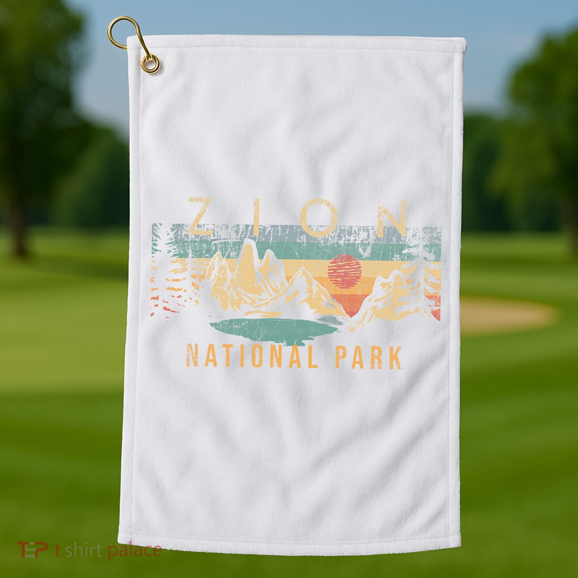 Zion National Park Golf Towel